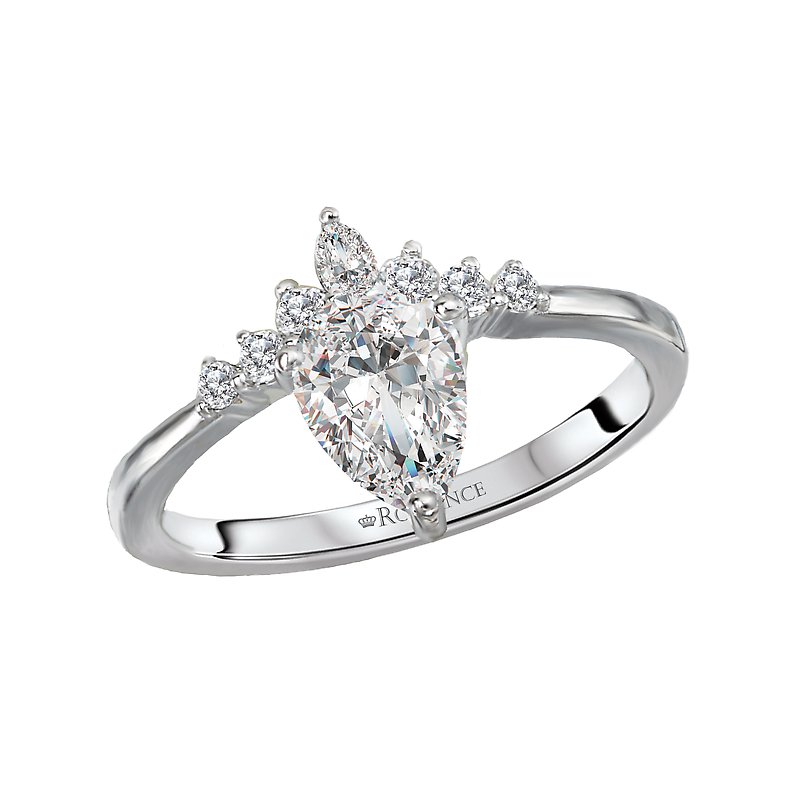 Orbelle Lab Grown Diamond Marquise Semi-Mount Engagement Ring