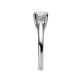 Orbelle Solitaire Semi-Mount Lab Grown Diamond Ring in 14K White Gold