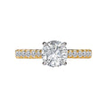 Orbelle Bandora 14K Yellow Gold Lab Grown Diamond Wedding Ring