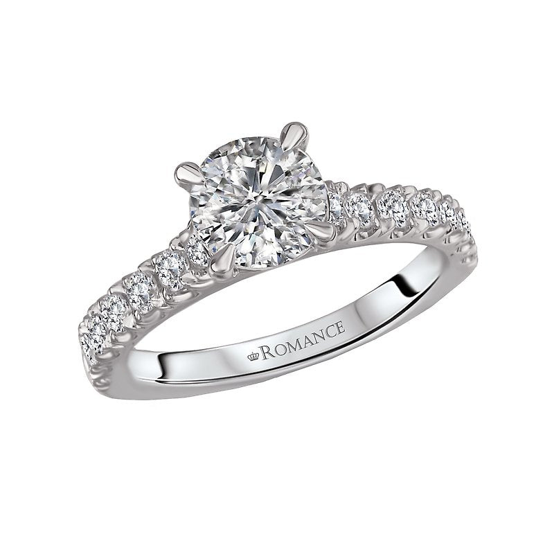 Orbelle 14K White Gold Diamond Semi-Mount Engagement Ring