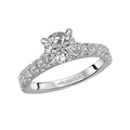 Orbelle 14K White Gold Diamond Semi-Mount Engagement Ring
