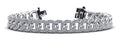 Graduated Diamond Swirl Bracelet for Men Lab - Grown Diamond with 2.88 ct.(finished) 1.1mm, 1.2mm, 1.25mm - Luxury Time NYC