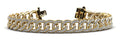 Graduated Diamond Swirl Bracelet for Men Lab - Grown Diamond with 3.57 ct.(finished) 1.2mm, 1.3mm, 1.4mm - Luxury Time NYC