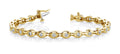 Linked Eye Lab - Grown Diamond Bracelet with 0.99 ct.(finished) 2.1mm - Luxury Time NYC