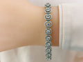 Octagon Red Carpet Lab - Grown Diamond Bracelet with 8.69 ct.(finished) 1.2mm, 4mm - Luxury Time NYC