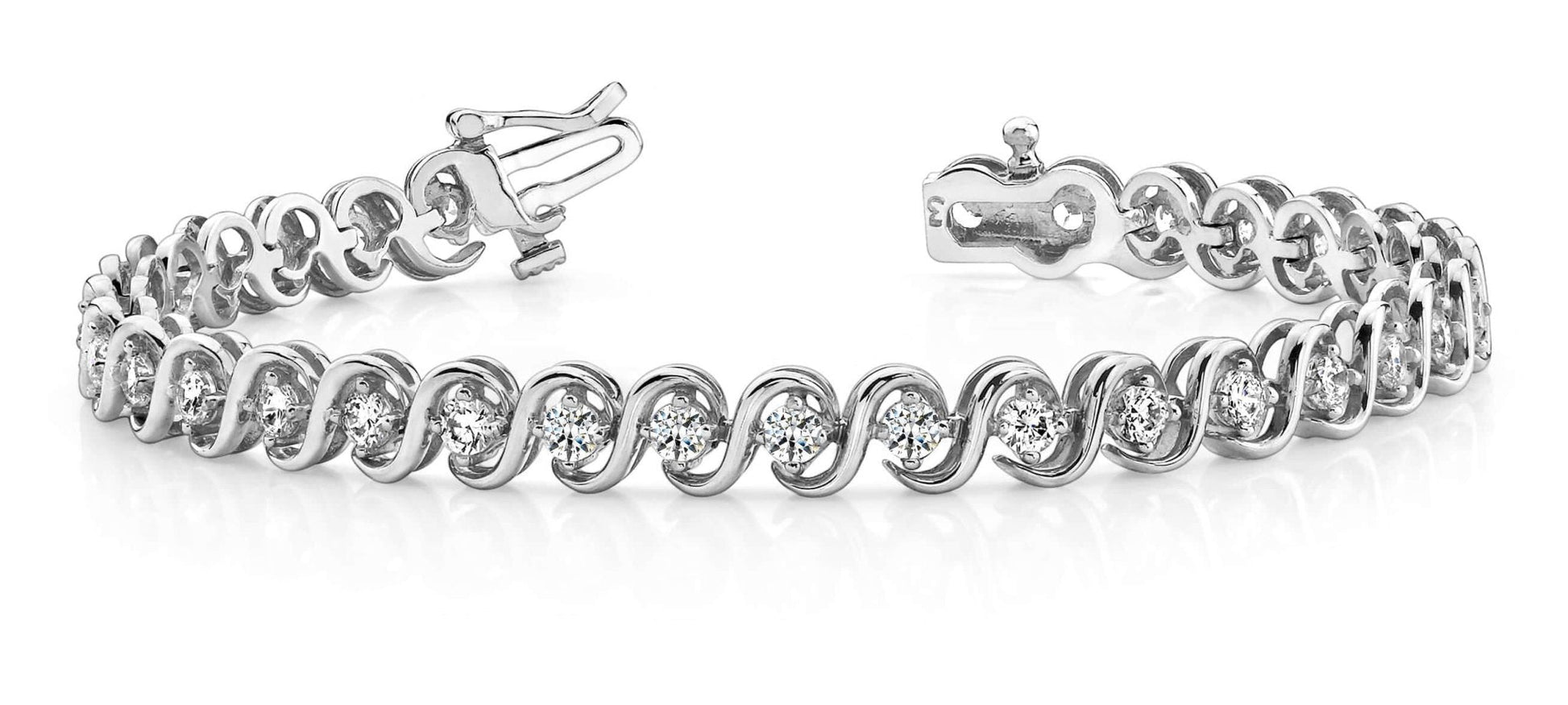 S Link Lab - Grown Diamond Bracelet with 2.04 ct.(finished) 2.5mm - Luxury Time NYC