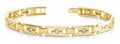 Single Diamond Buckle Link Lab - Grown Diamond Bracelet with 0.95 ct.(finished) 2.9mm - Luxury Time NYC