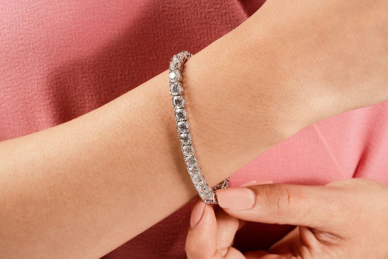 Timeless Dreams Lab - Grown Diamond Tennis Bracelet with 2.83 ct.(finished) 2.2mm - Luxury Time NYC
